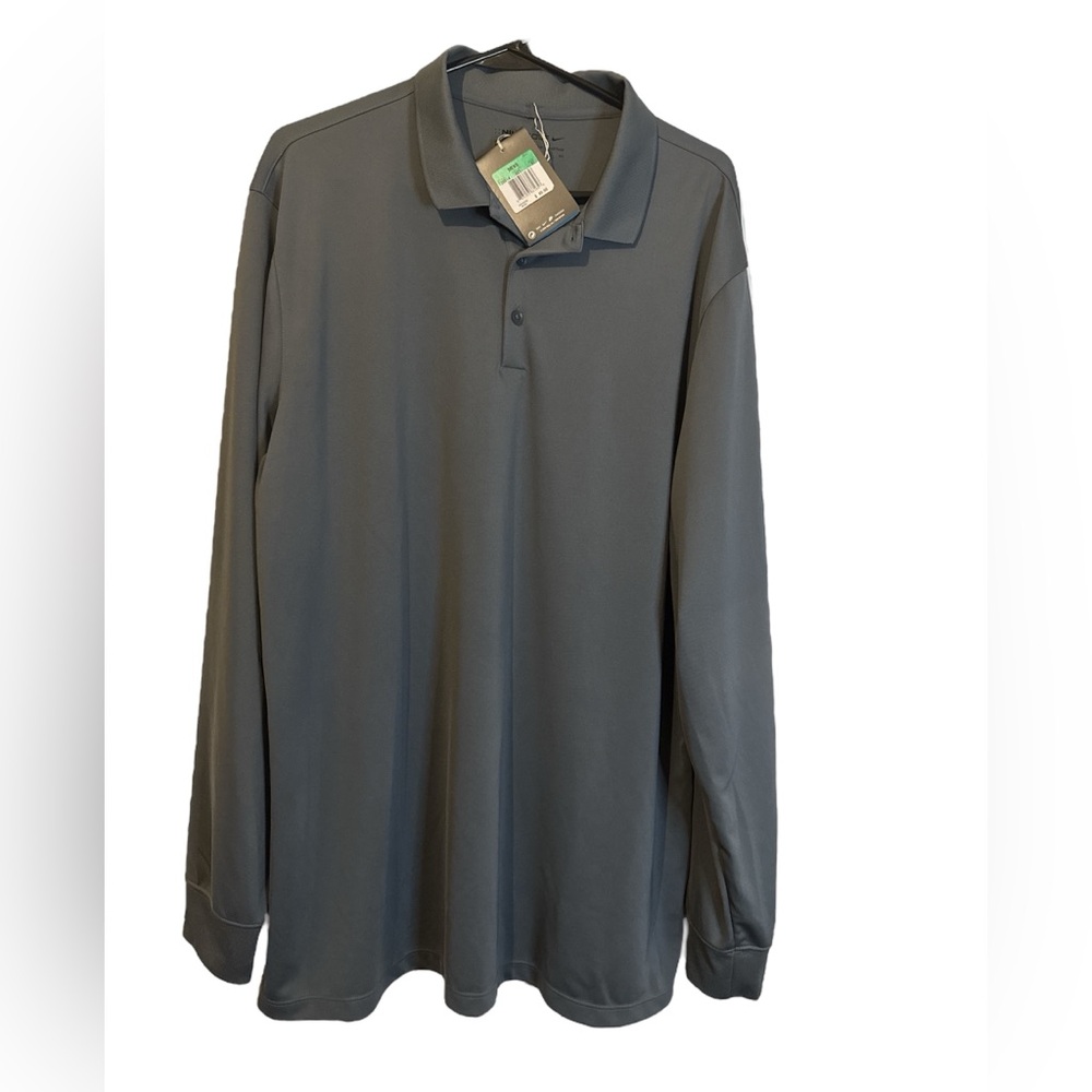 Nike Gray Performance Polo Shirt